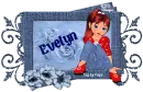 Denim Girl Tag - Evelyn