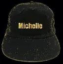 michelle glitter hat