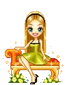 green dress