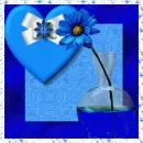 blue