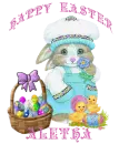 Easter Time Name Tag