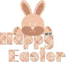 Plaid Easter Bunny