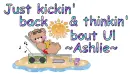 Kickin' back- Ashlie