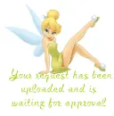 Your request has been uploaded and is waiting for approval