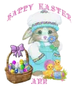 Easter Time Name Tag