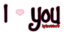 I heart you