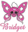 Bridget Butterfly Skull