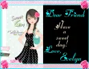 Evelyn- Sweet Day