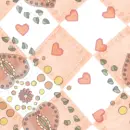 Country Hearts Background