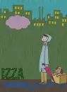 izza in the rain
