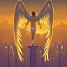 Angel Sunset