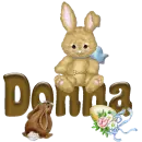 Animated Bunny: Donna