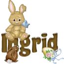 Animated Bunny: Ingrid