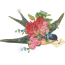 Flowered Bird and fairy