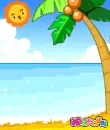 girl on beach