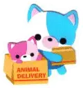 Pin & Blue Cats