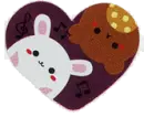 Brown Bear and White Rabbit