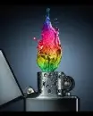 Colorful Flame