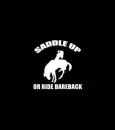 saddle up