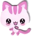 Purple Cute Cat