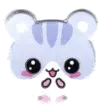 Blue Cute Hamster