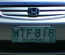 wtf plate number