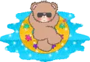 Bear in tube