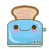 Kawaii toaster!!!!