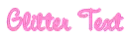 Glitter Text