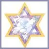 Magen David with Dove