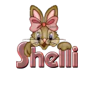 Easter Bunny & Paw:Shelli