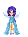 Angel in a Blue Dress!