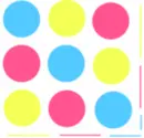 colorful dots