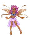 Cute Flirty Purple Fairy!