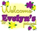 Welcome to Evelyn's spring page