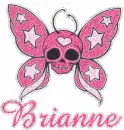 Brianne Butterfly Skull