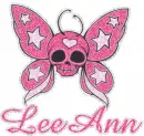 LeeAnn Butterfly Skull