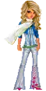 Dolls Girl Scarf Beauty