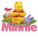 Easter Pooh: Minnie