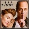 mariska hargitay and christopher meloni law and order svu detectives olivia benson and  elliot stabler