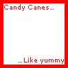 candy canes