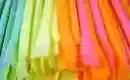 rainbow dust straws