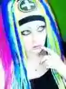 rainbow hair