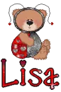 Ladybug Bear- Lisa