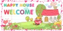Welcome happy house