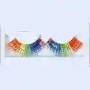 rainbow eyelashes