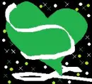 green heart