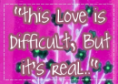 it`s real.