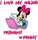 Love my onlien friends- Penny