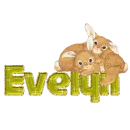 2 Easter Bunnies: Evelyn